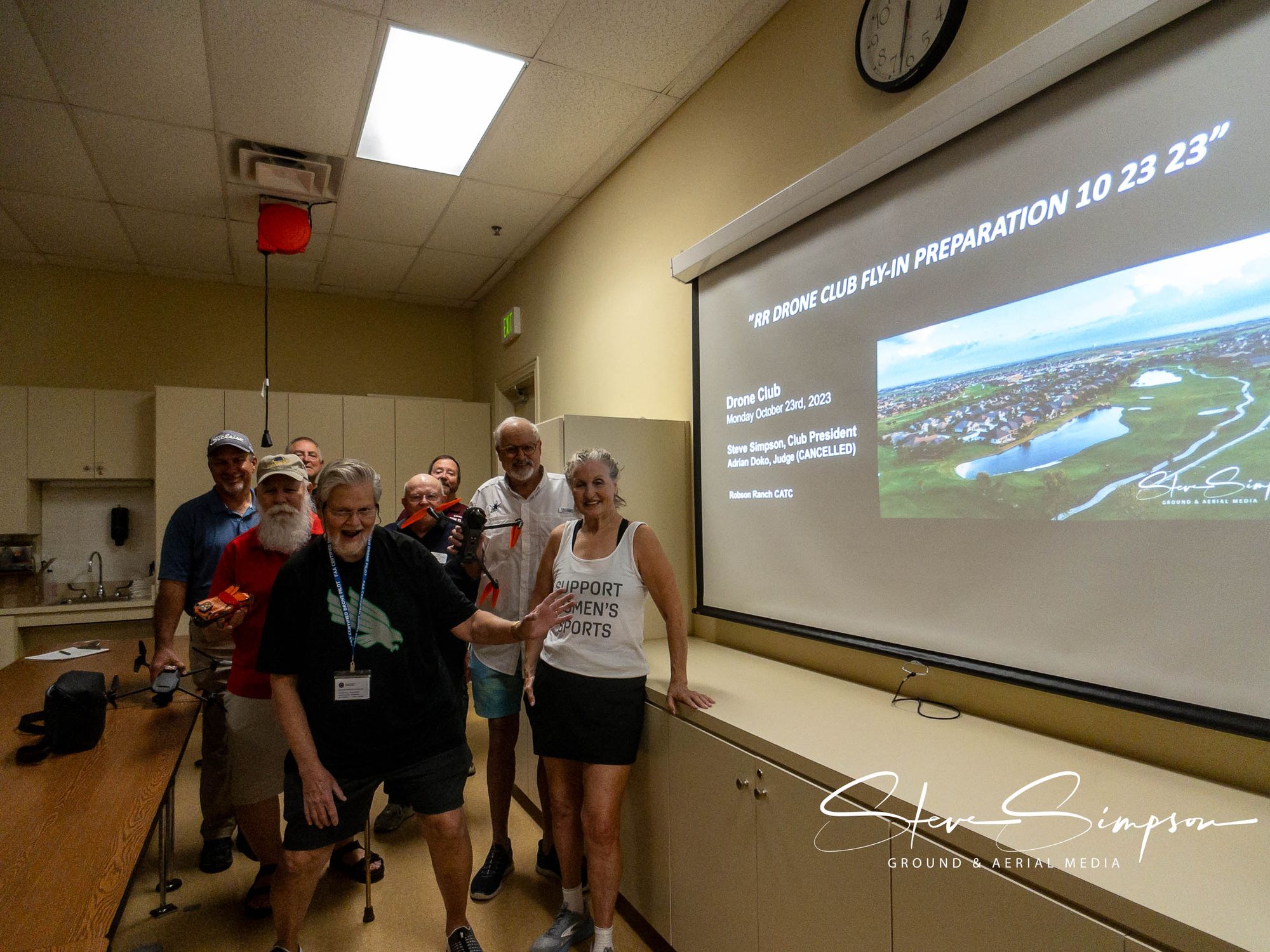 "RR DRONE CLUB FLY-IN PREP"