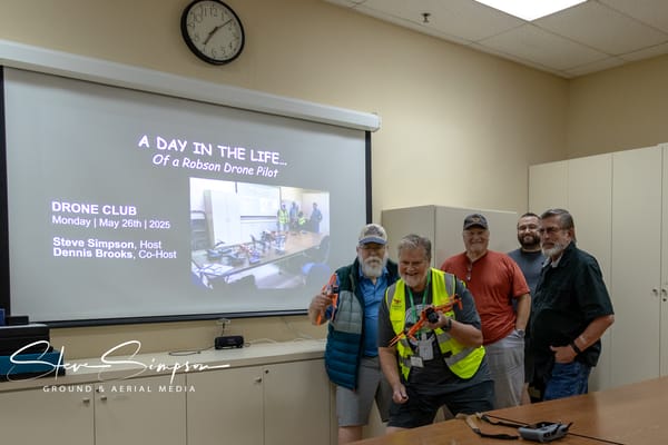 May 2025 Drone Club Meeting